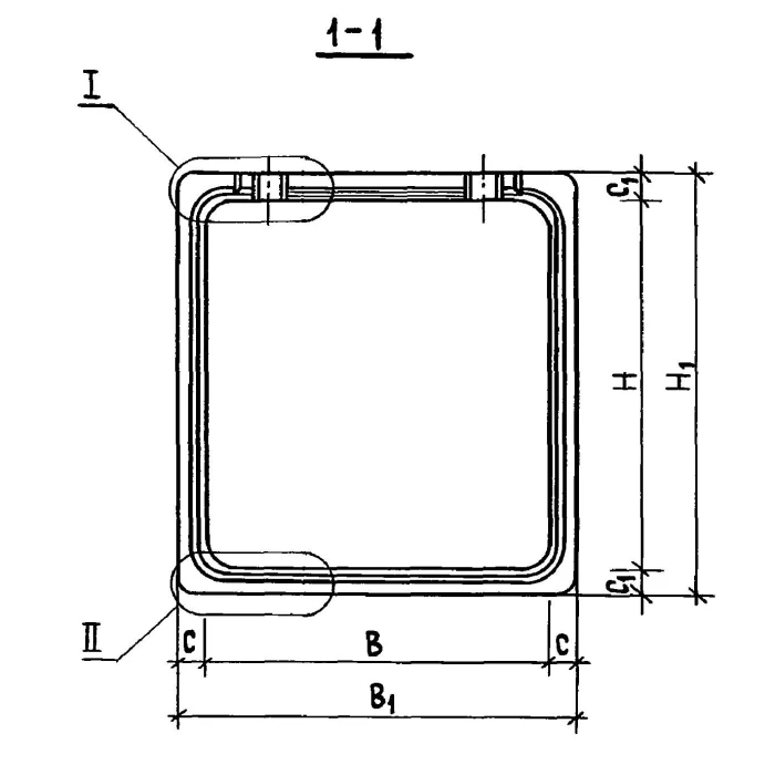 Объёмный элемент БО 30х21-15