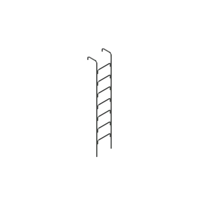 Водопроводная лестница ВЛ-6.4 (Л-2; Л-19) для колодцев